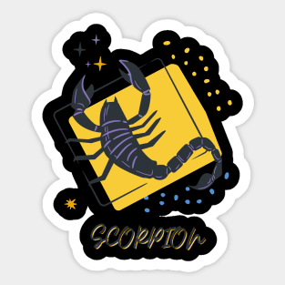 Scorpion Sticker